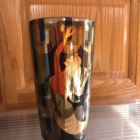 New magical Siren purple and gold ceramic tumbler - Picture 4 of 5